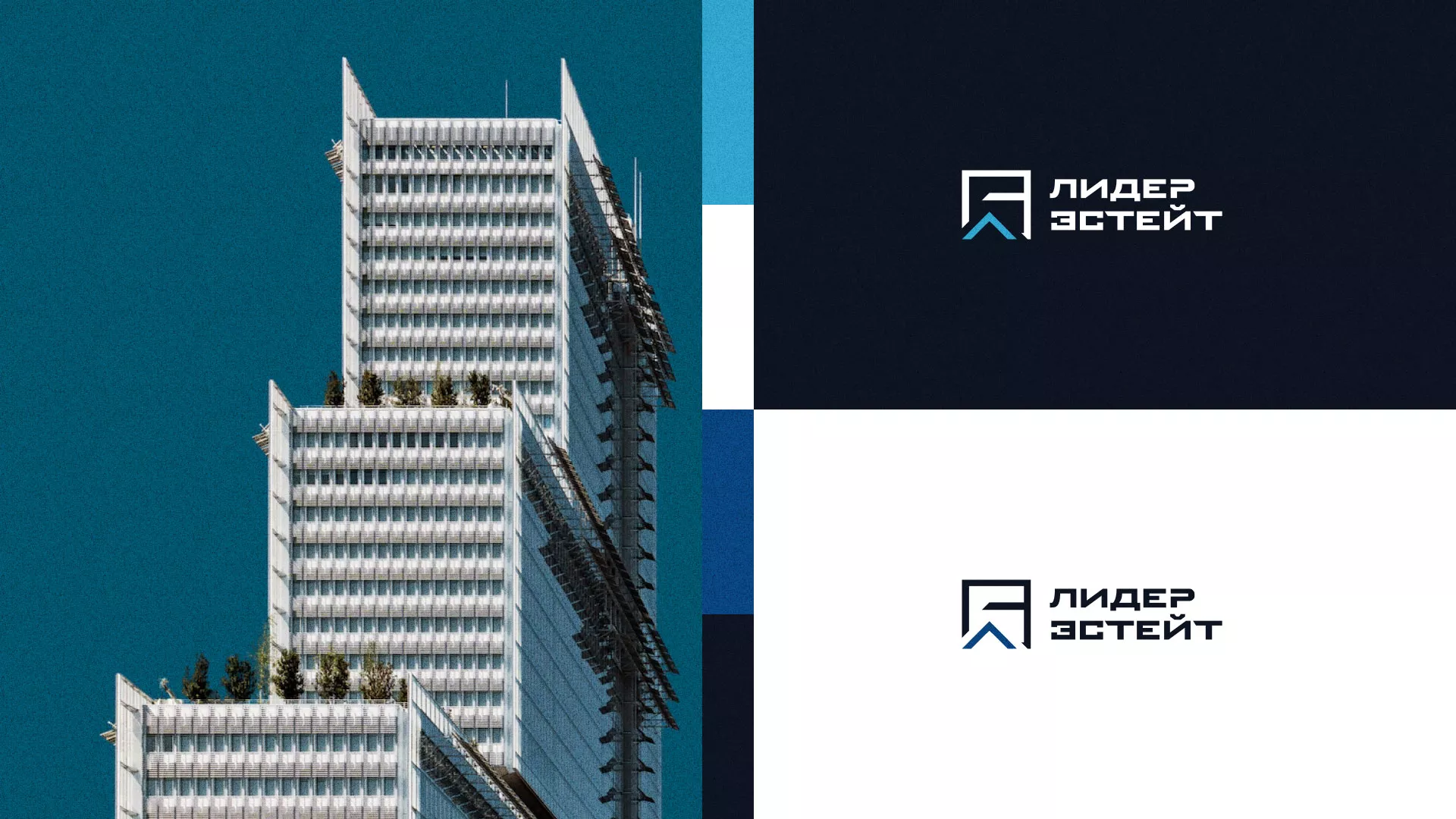 Разработка логотипа агентства недвижимости «Лидер Эстейт» в Шарыпово