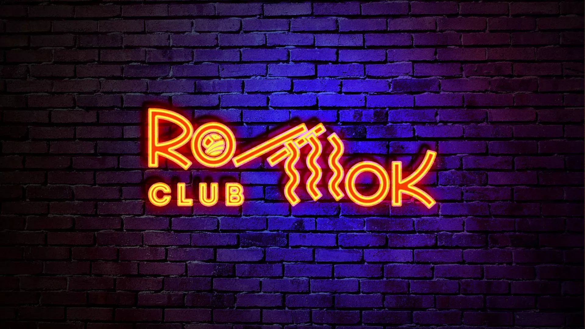 Разработка светящейся интерьерной вывески суши-бара «Roll Wok Club» в Шарыпово Разработка светящейся интерьерной вывески суши-бара «Roll Wok Club» в Шарыпово
